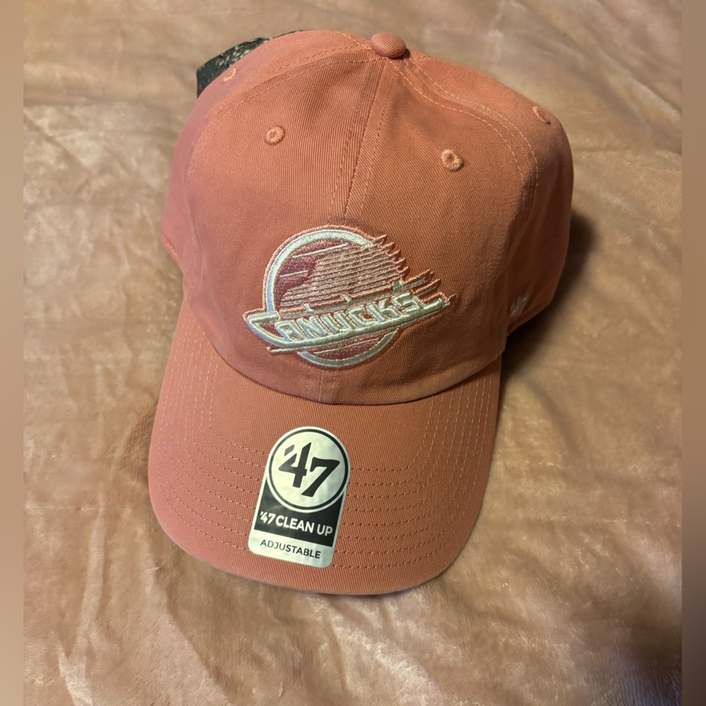 47 Brand Light Pink Cap with Embroidered Logo
